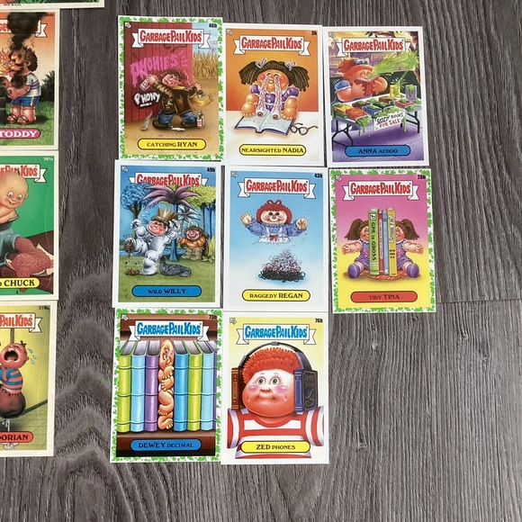 Large Lot of Garbage Pail Kids Stickers + a few wrappers - Picture 6 of 7